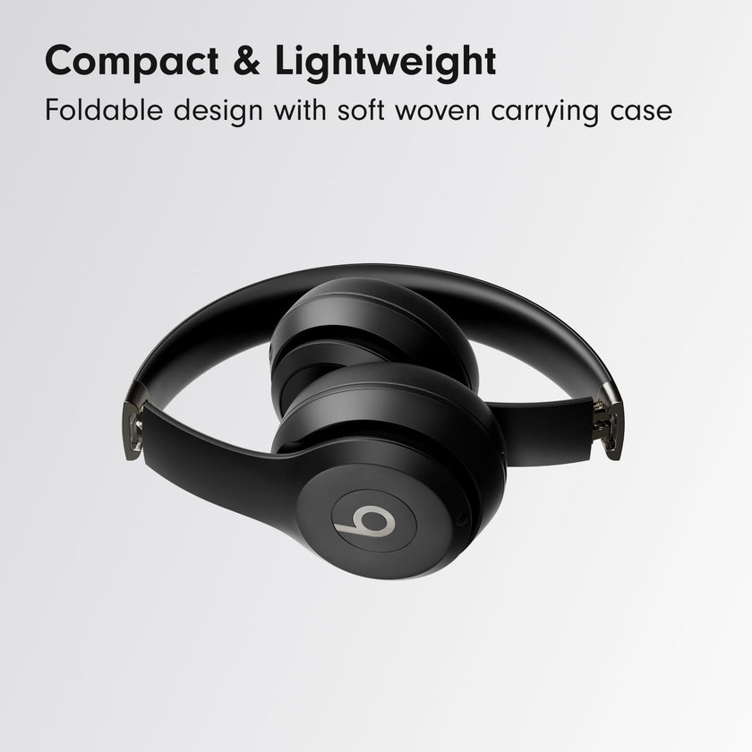 Beats Solo 4 - Wireless Bluetooth On-Ear Headphones, Apple & Android Compatible, Up to 50 Hours of Battery Life - Matte Black 🍁 All In One Marketplace Canada