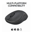 Logitech M240 Silent Bluetooth Mouse, Wireless, Compact, Portable, Smooth Tracking, 18-Month Battery, for Windows, macOS, ChromeOS, Compatible with PC, Mac, Laptop, Tablets - Graphite 🍁 All In One Marketplace Canada