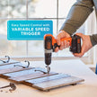 BLACK+DECKER 20V MAX* Cordless Drill, Cordless (BCD702C1) 🍁 All In One Marketplace Canada