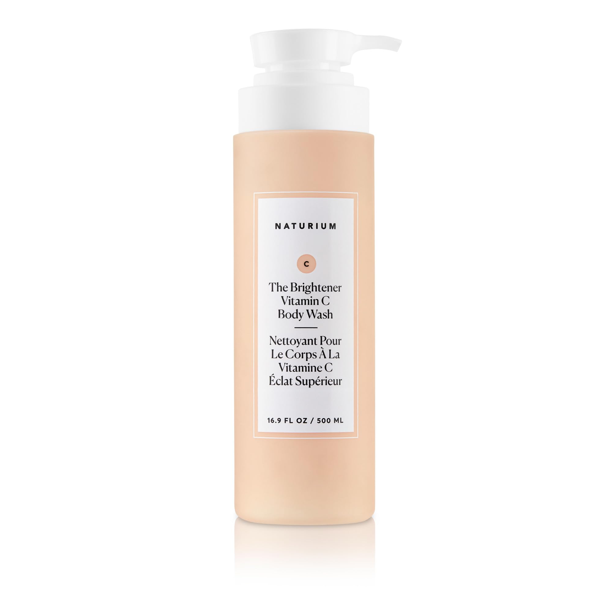 Naturium The Brightener Vitamin C Body Wash | Gentle Cleanser | 16.9 FL OZ / 500 ml 🍁 All In One Marketplace Canada