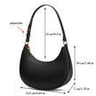 Barabum Retro Classic Clutch Shoulder Tote HandBag with Zipper Closure for Women, 6-a, Small 🍁 All In One Marketplace Canada