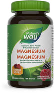 Nature’s Way Magnesium Gummies 100 mg – Supports Muscle Function, Heart & Bone Health – Mixed Berry Flavor, 60 Vegetarian Gummies 🍁 All In One Marketplace Canada