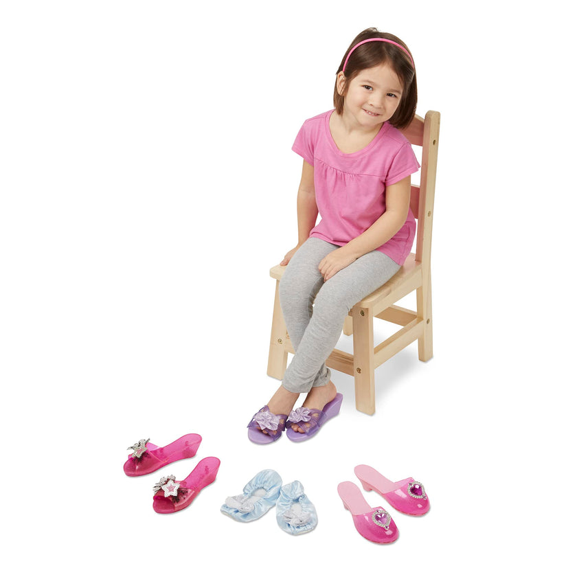 Melissa & Doug Step in Style 4-Pair Dress-Up Shoes Play Set 🍁 All In One Marketplace Canada
