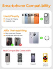 LISEN Car Phone Holder Car for Magsafe Magnetic Car Mount [2026 NEW Stable] Vacuum Magnetic Phone Holder Adjustable Cars Accessories Suction Dashboard Mount for iPhone 17 Pro Max 16 15 14 13 12 🍁 All In One Marketplace Canada