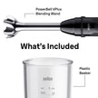Braun MultiQuick Vario 5 Immersion Blender, 21-Speed, Turbo Boost, 500W 🍁 All In One Marketplace Canada