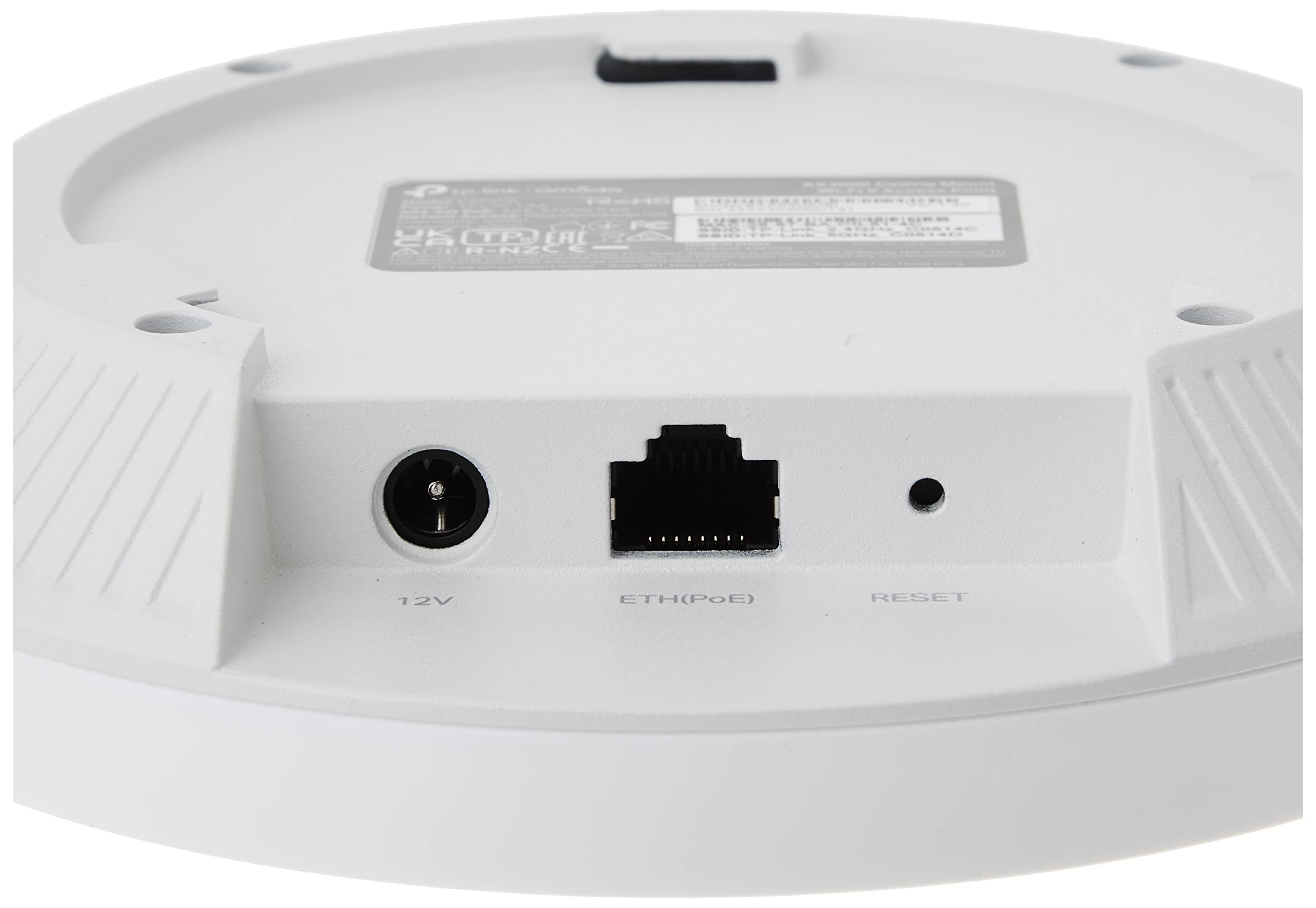 Omada EAP650 AX3000 Ceiling Mount WiFi 6 Access Point, Dual-Band 2402 Mbps + 574 Mbps, 1× Gigabit PoE+ Port, 802.3at PoE/DC Power, Omada Mesh, Seamless Roaming, WPA3, Cloud Managed 🍁 All In One Marketplace Canada