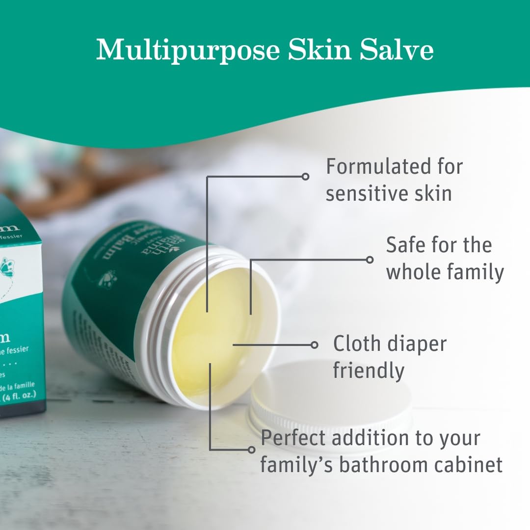 Earth Mama Organic Baby Diaper Balm, 60ml 🍁 All In One Marketplace Canada
