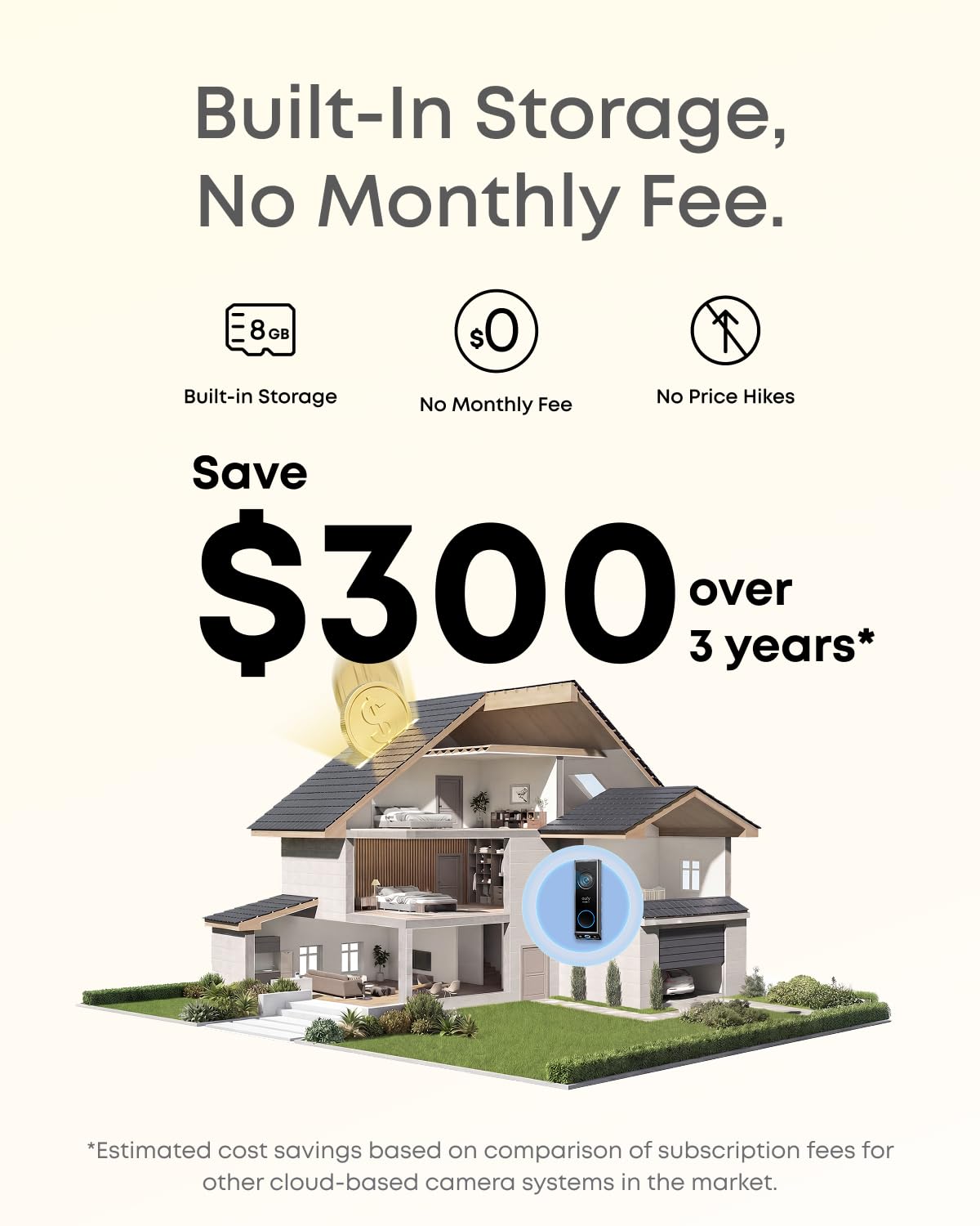 eufy Security Video Doorbell E340 (Battery Powered), Dual Cameras with Delivery Guard, 2K Full HD and Color Night Vision, HomeBase S380 Compatible, No Monthly Fee 🍁 All In One Marketplace Canada