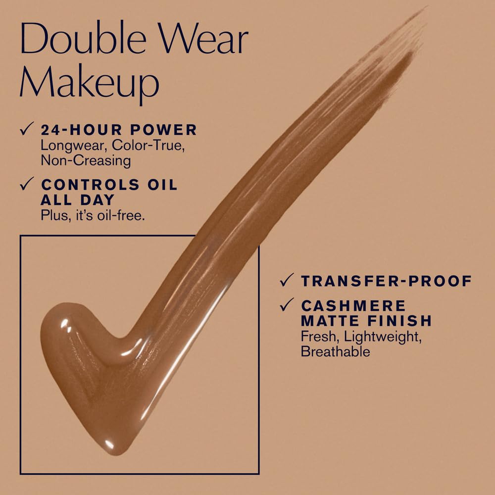 Estée Lauder Double Wear Stay-in-Place 24-Hour Long-Wear Matte Foundation, 30 ml, 1C1 Cool Bone 🍁 All In One Marketplace Canada