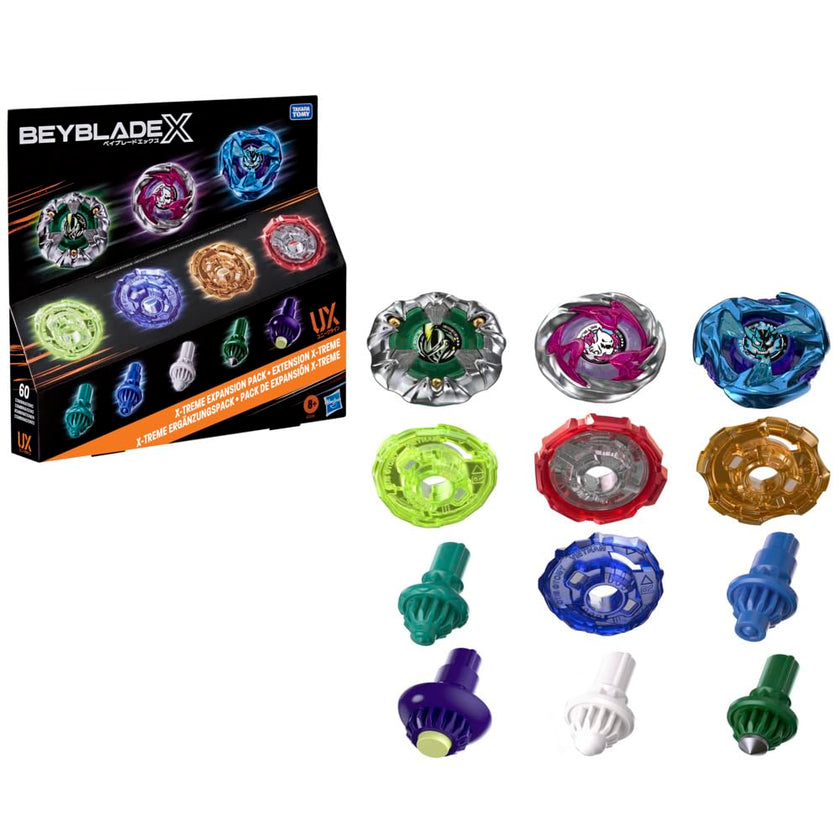 Beyblade X X-treme Expansion Pack | Includes 3 Blades, 4 Ratchets, 5 Bits | Battling Tops Game Toys, Ages 8+ 🍁 All In One Marketplace Canada