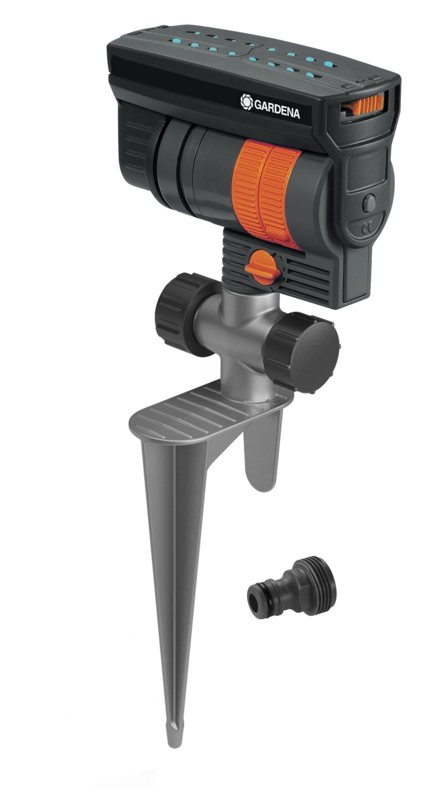 Gardena ZoomMaxx Oscillating Sprinkler on Metal Step Spike 🍁 All In One Marketplace Canada