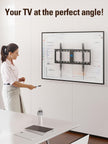 Mounting Dream Fixed TV Mount Low Profile for Most of 42-84 Inches TV Low Profile TV Wall Mount fits 16