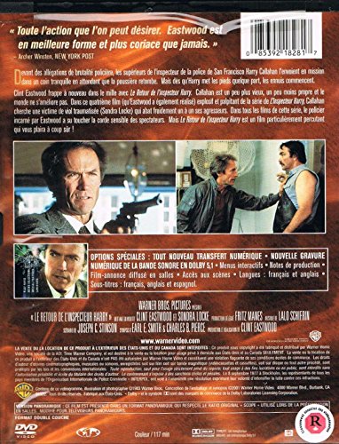 Le Retour De L'Inspecteur Harry - DVD (Used)