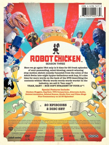 Robot Chicken: Season 3 - DVD (Used)