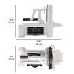 Starfrit Spiralizer, 4 Blades, Veggie Noodle Maker, Suction Base 🍁 All In One Marketplace Canada