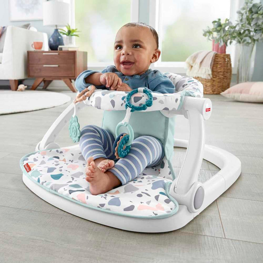 Fisher-Price Sit-Me-Up Floor Seat, Pacific Pebble 🍁 All In One Marketplace Canada