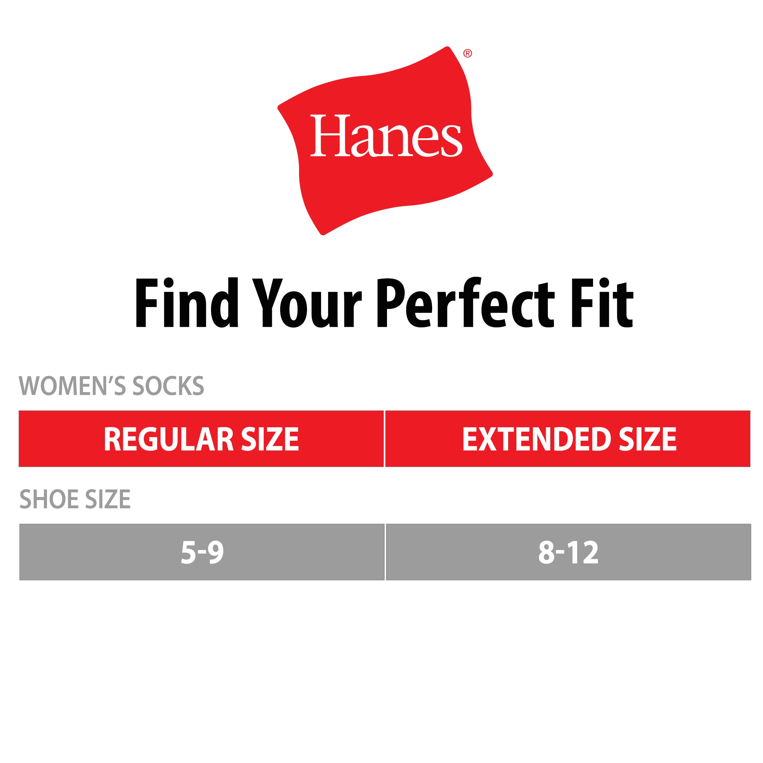 Hanes Womens Value Pack, Ankle Soft Moisture-wicking Socks, Available In 10 And 14-packs, White - 14 Pack, 5-9 US 🍁 All In One Marketplace Canada