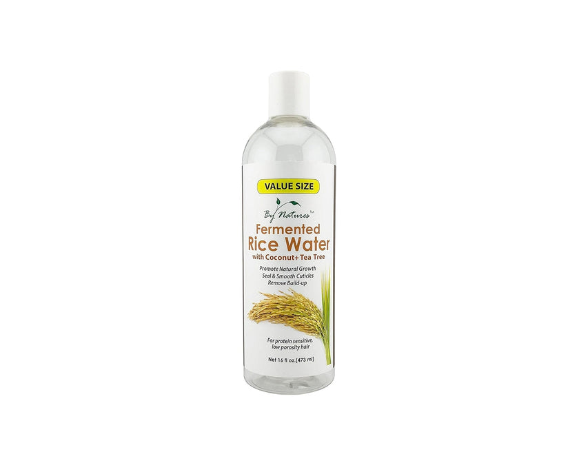 BY NATURES FERMENTED RICE WATER W/ COCONUT+TEA TREE 16 OZ