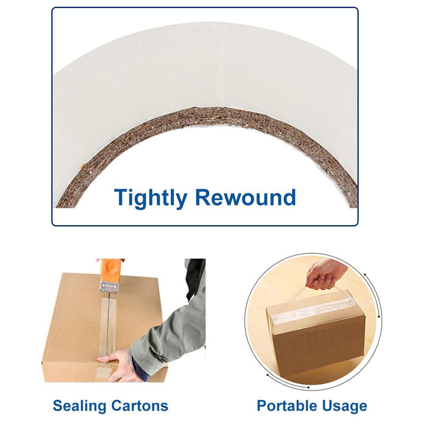 PERFECTAPE Heavy Duty Packing Tape 6 Rolls, Total 360Y, Clear, 2.7 mil, 1.88 inch x 60 Yards, Ultra Strong, Refill for Packaging and Shipping 🍁 All In One Marketplace Canada