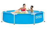INTEX 28205EH Metal Frame Above Ground Swimming Pool: 8ft x 20in – Puncture-Resistant Material – Easy Assemble – Rust Resistant – 483 Gallon Capacity 🍁 All In One Marketplace Canada