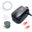 Pawfly Adjustable Aquarium Air Pump 4-LPM 2 Outlets with Oxygen Accessories for 20-100 Gallon Fish Tank Pond 🍁 All In One Marketplace Canada