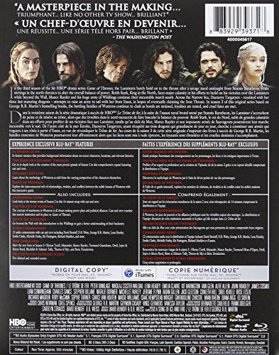 Game Of Thrones / The Complete Third Season - Blu-Ray (Used)