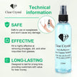 Glasses Cleaner kit - Eyeglass Cleaner including 3 Anti-Reflective Lens Cleaner bottles 125 ml Each, 3 Microfiber Cleaning Cloths, and a Screwdriver Key Chain - by Clear Crystal 🍁 All In One Marketplace Canada