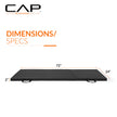 CAP Barbell Folding Exercise Mat – Durable, Anti-Tear, Thick Padding for Fitness, Aerobics, Gymnastics & Home Workouts. 72