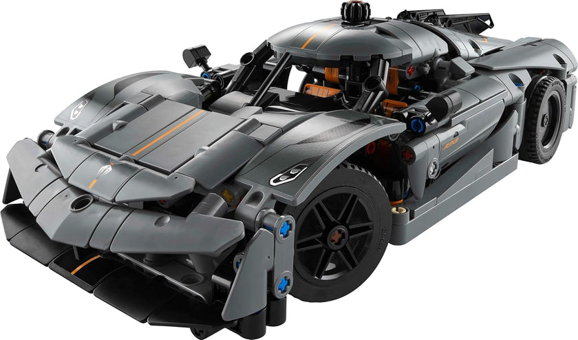 LEGO Technic Koenigsegg Jesko Absolut Grey Hypercar, Sports Car Building Toy Set for Boys and Girls, Vehicle Racing Car for Kids, Buildable Model Kit, Sports Car Toy, Motor Enthusiasts’ Gift, 42173 🍁 All In One Marketplace Canada