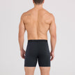 SAXX Underwear Co. Men's Core Cotton Boxer Brief Fly 3-Pack, Black/Shade/Dark Denim, X-Large 🍁 All In One Marketplace Canada
