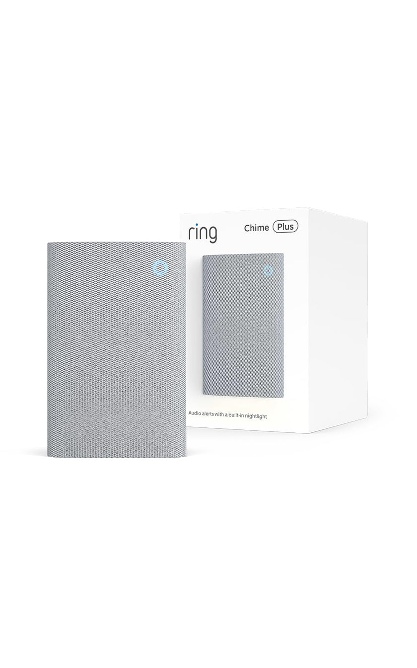 Ring Chime Plus (newest model) — Crisp, clear audio alerts for select Ring devices, built-in night-light, customizable tones, easy plug-in setup, White 🍁 All In One Marketplace Canada