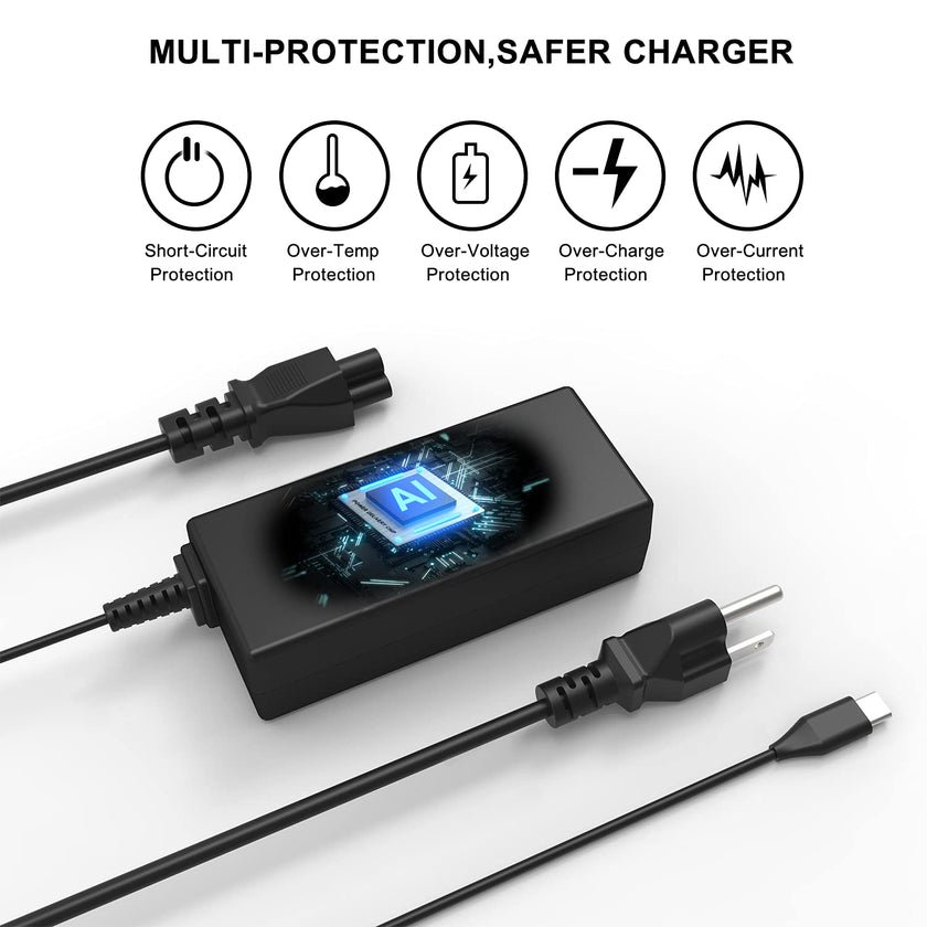 GDTOWD Universal 45W USB C Chromebook Charger Compatible with HP Acer Lenovo Asus Samsung Dell Google,Chromebook Laptop Type C AC Adapter Fast Charging 🍁 All In One Marketplace Canada