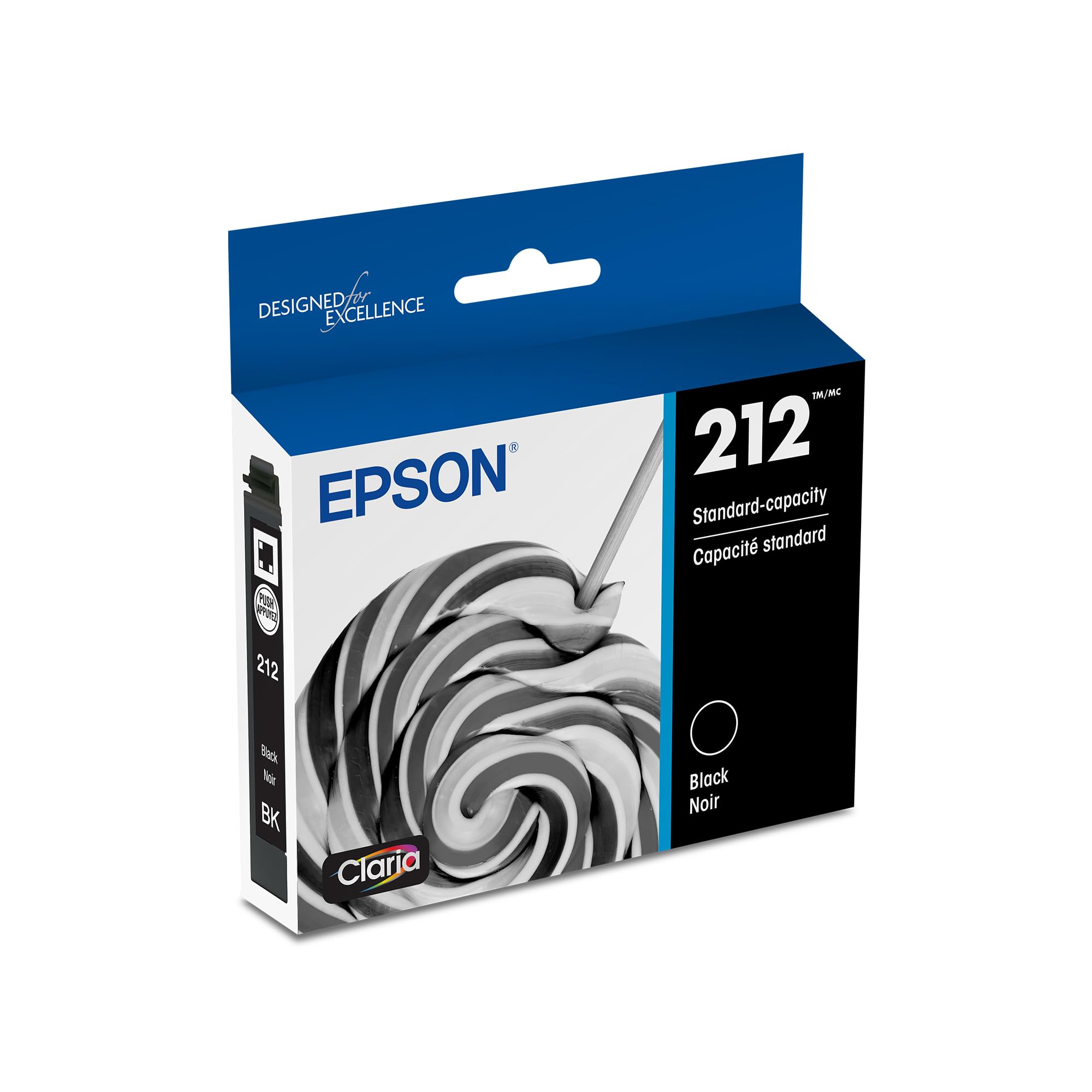 T212 Standard Capacity Black Ink Cartridge, 1 Size 🍁 All In One Marketplace Canada