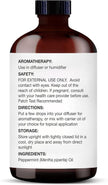 Majestic Pure Peppermint Essential Oil - Huge 118 ml - 100% Pure and Natural Oil for Soap Making Scent- Premium Grade with Glass Dropper 🍁 All In One Marketplace Canada
