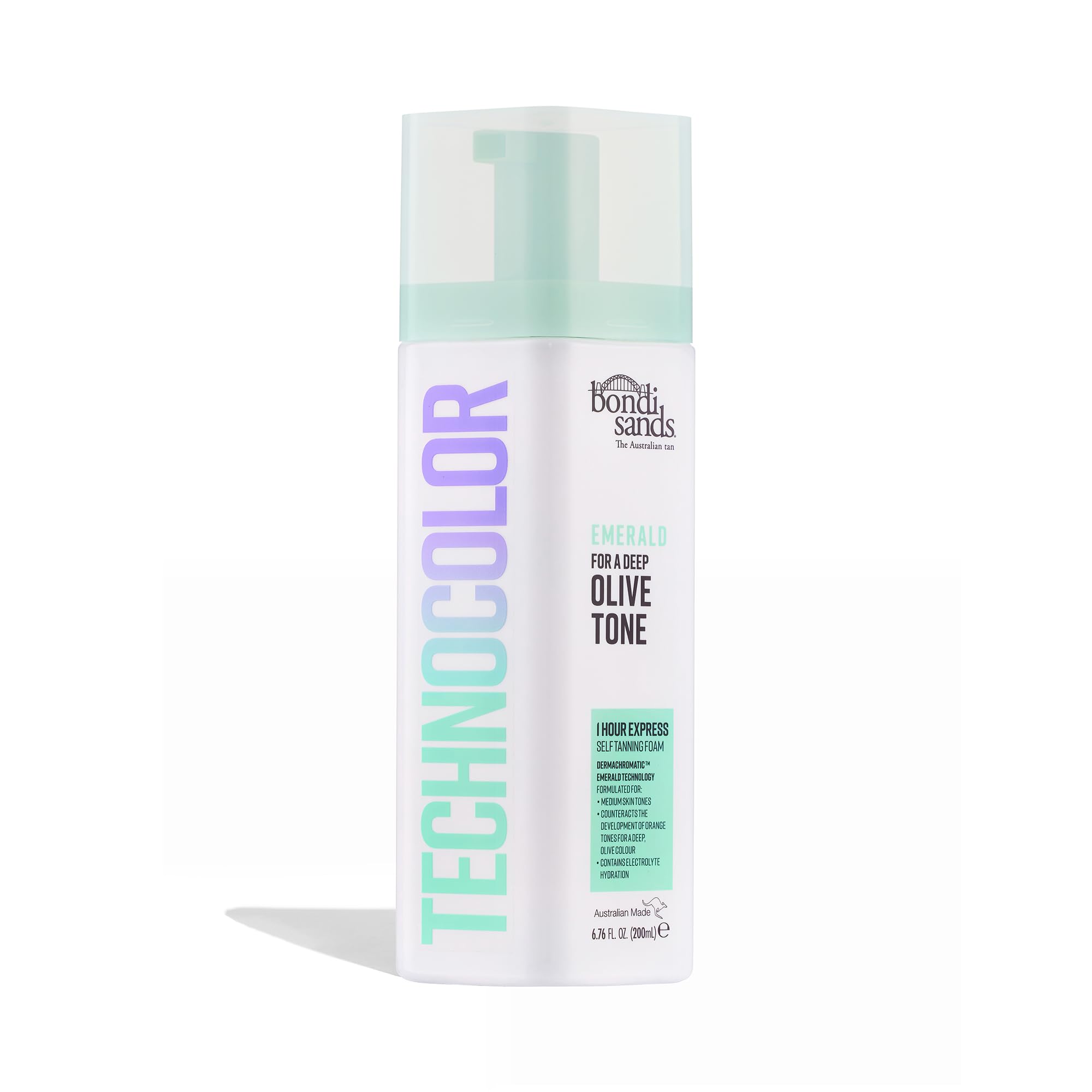 BONDI SANDS TECHNOCOLOR 1 HOUR EXPRESS SELF TANNING FOAM EMERALD 200mL (CANADA) 🍁 All In One Marketplace Canada