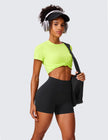 CRZ YOGA Secretsculpt Butterlift Biker Shorts 4