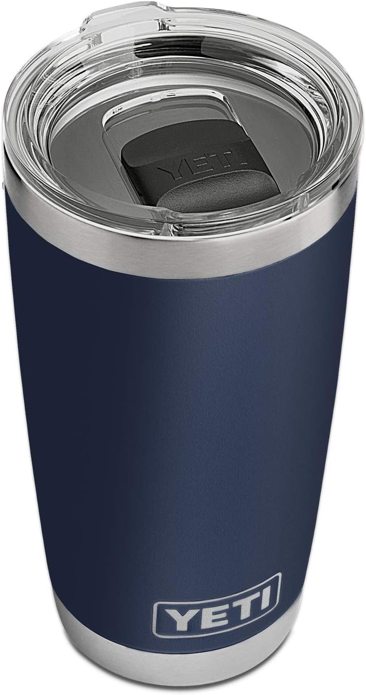 YETI Rambler 20 oz Tumbler, Stainless Steel, Vacuum Insulated with MagSlider Lid, Navy 🍁 All In One Marketplace Canada