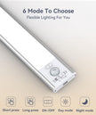 Under Cabinet Lighting, LED Motion Sensor Light Indoor, 2200mAh USB Rechargeable Closet Lights Battery Operated, Stick On Magnetic Wireless Dimmable Under Counter Lights for Kitchen, Stairs (2 Pack) 🍁 All In One Marketplace Canada