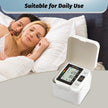 Blood Pressure Monitor - Wrist Accurate Automatic High Blood Pressure Monitors Portable LCD Screen with Storage Case and Adjustable Cuff Powered by Battery -Black 🍁 All In One Marketplace Canada