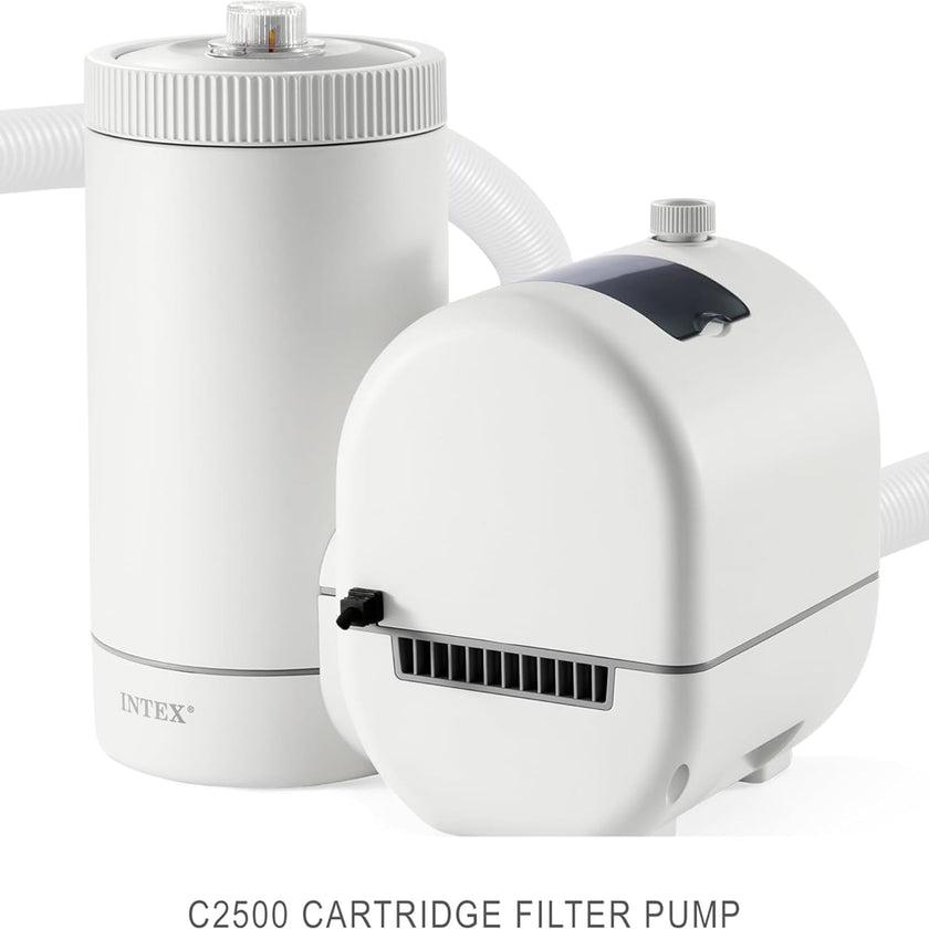 INTEX Krystal Clear Saltwater Pool Chlorine System for Above Ground Pools up to 4,500 Gallons, Pool Cleaner with Automatic Timer and Self Cleaning 🍁 All In One Marketplace Canada