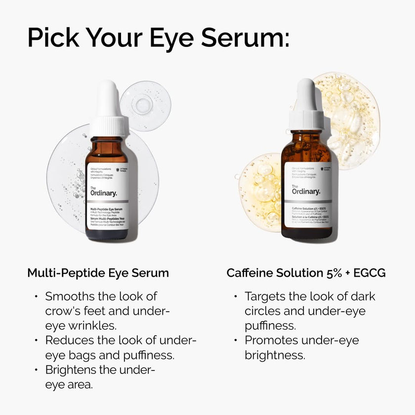The Ordinary Multi-Peptide Eye Serum, Anti-Aging Formula for Crow’s Feet, Dark Circles & Puffiness, 15 ml 🍁 All In One Marketplace Canada