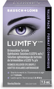 LUMIFY Eye Drops for Red Eyes, Redness Reliever for Brighter Looking Eyes, Works in 1 Minute & Lasts Up to 8 Hours, Eye Drops, 7.5 mL 🍁 All In One Marketplace Canada