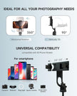 RISEOFLE 71” Phone Tripod & Selfie Stick, Portable All in One Extendable Cell Phone Tripod Stand, with Wireless Remote Control for iPhone/Samsung/Android/Camera 🍁 All In One Marketplace Canada