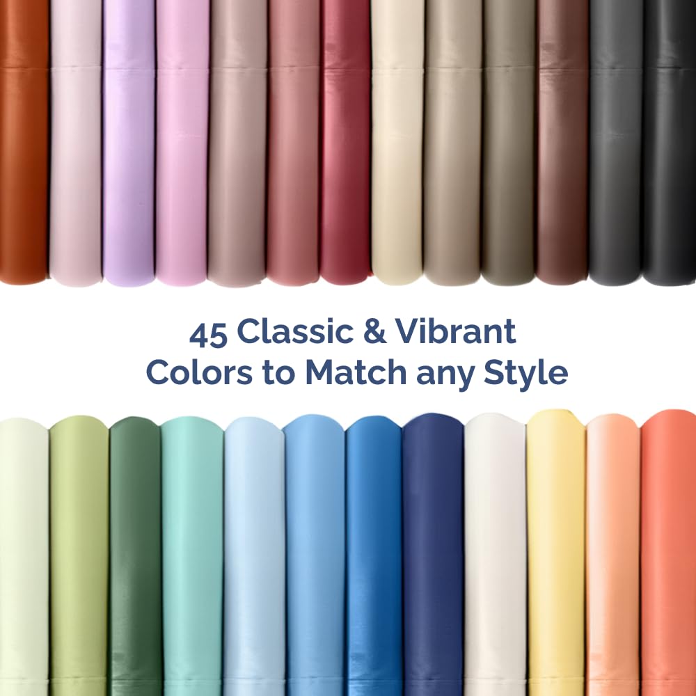 Full Size Fitted Bed Sheet - Hotel Luxury Single Fitted Sheet Only - Fits Mattress Up To 16 - Extra Soft, Wrinkle Free, Breathable & Cooling - Bottom Fitted Sheet - White Single Fitted Sheet Only 🍁 All In One Marketplace Canada