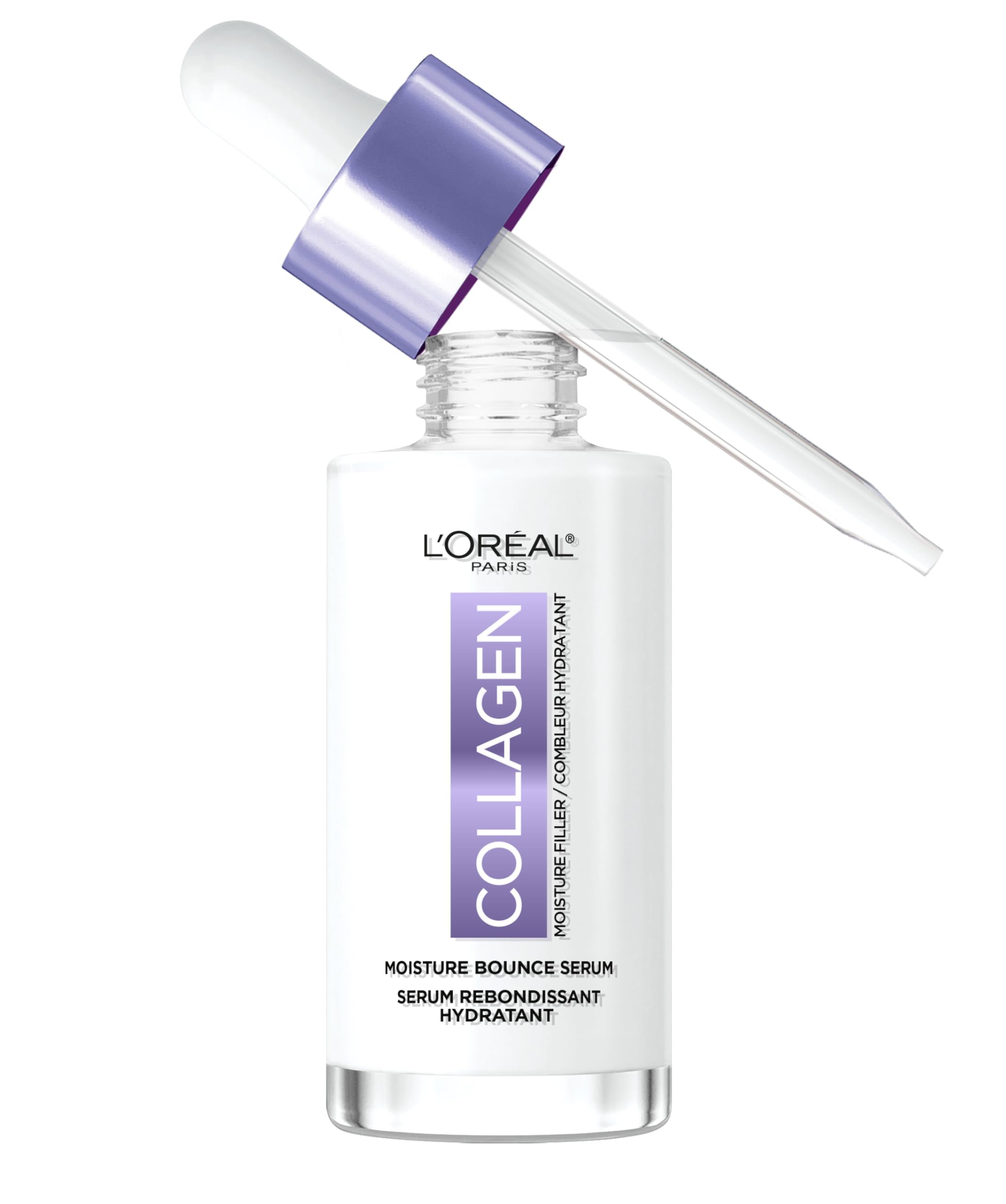 L'Oréal Paris Collagen Serum with Glycerin, Korean Skincare Inspired, Provides 72H Hydration & Glass Skin, Boosts Radiance for Balanced, Bouncy & Radiant Skin, 50ml 🍁 All In One Marketplace Canada