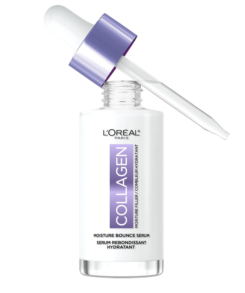 L'Oréal Paris Collagen Serum with Glycerin, Korean Skincare Inspired, Provides 72H Hydration & Glass Skin, Boosts Radiance for Balanced, Bouncy & Radiant Skin, 50ml 🍁 All In One Marketplace Canada