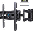 Pipishell Full Motion TV Wall Mount for 26-65 Inch TVs up to 77 lbs, Height Adjustable Corner Wall Mount Bracket with Articulating Arm, Swivel Extension Tilt, Max VESA 400x400mm, PIMF9 🍁 All In One Marketplace Canada