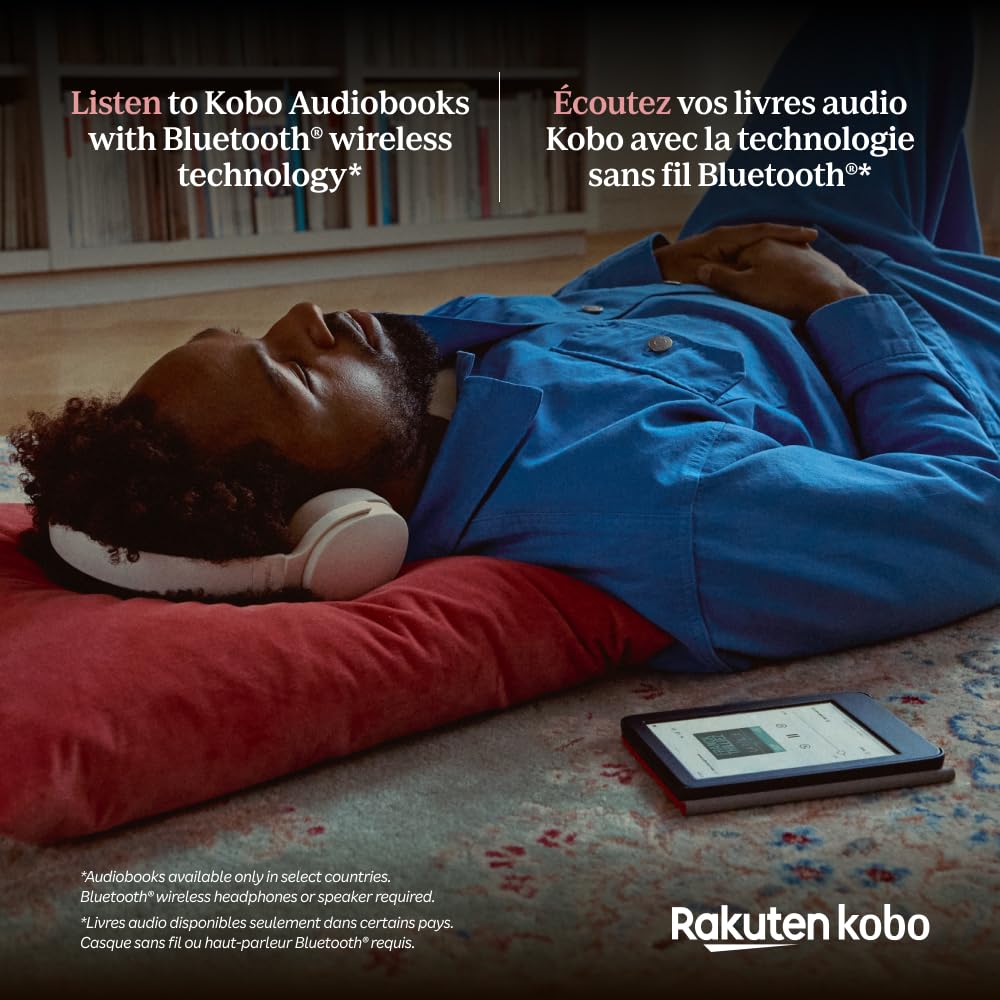 Kobo Clara Colour | Colour eReader | 6” Glare-Free Colour E Ink Kaleido 3 Display | Dark Mode Option | Waterproof | Audiobooks | 16GB of Storage (White) 🍁 All In One Marketplace Canada