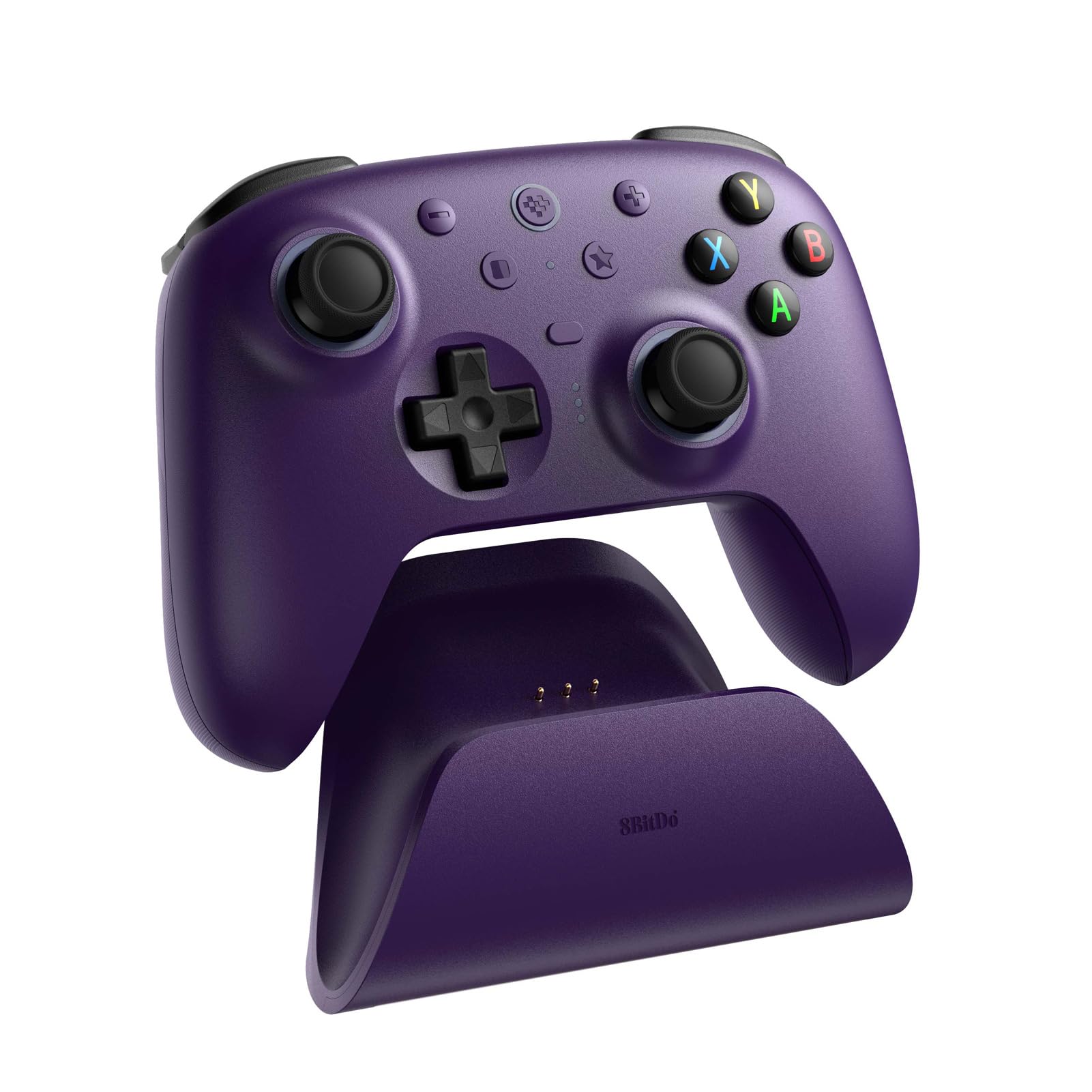 8BitDo Ultimate 2 Wireless Controller for Windows & Android, Gaming Controller with TMR Joysticks, Switchable Hall Effect/Tactile Triggers, RGB Fire Ring, 8Speed Wireless Tech, Purple 🍁 All In One Marketplace Canada
