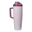Owala FreeSip Tumbler Insulated Stainless Steel Water Bottle with Built-in Straw and Side Handle, for Travel, Work, School, and Sports, 40oz, BPA Free, Leak Proof, Dreamy Field 🍁 All In One Marketplace Canada